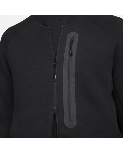 Nike Sportswear Tech Fleece Bomberjack in het Black voor heren