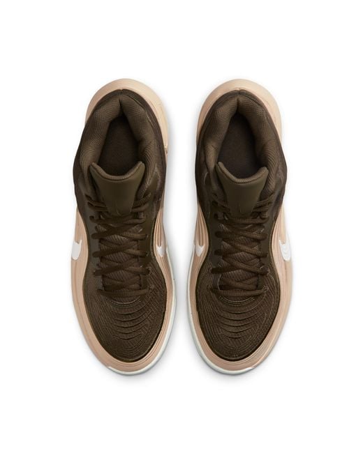 Nike Precision 8 Mid Basketball Shoes in Brown for Men | Lyst