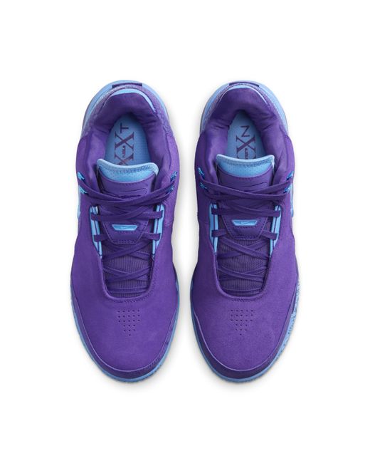 Nike Blue Lebron Nxxt Gen Ampd Basketball Shoes