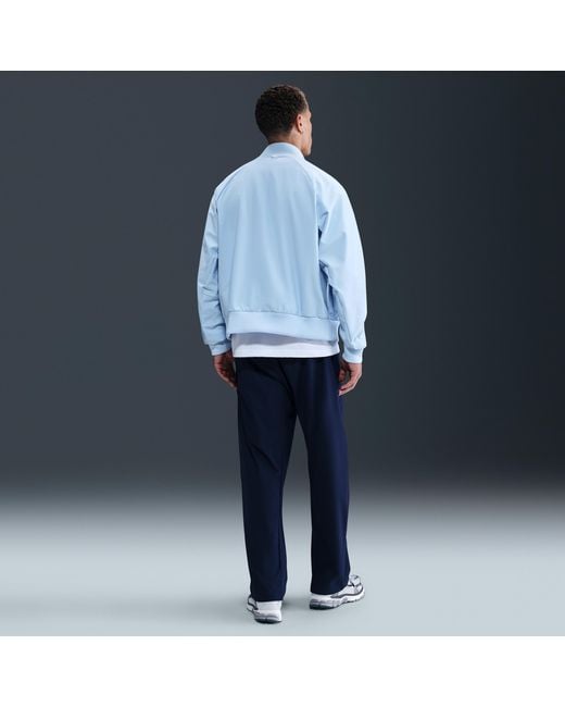 Nike Blue 24.7 Octa Therma-Fit Bomber Jacket for men