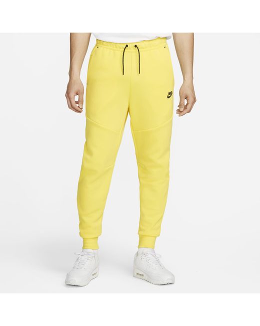 Nike Sportswear Tech Fleece Joggers Yellow for Men | Lyst Australia