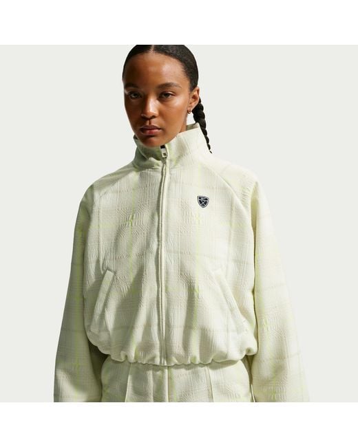 Nike Green Tartan Golf Jacket