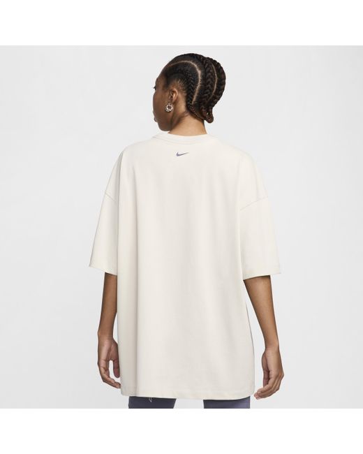 Nike White Sportswear Essential Oversized T-shirt