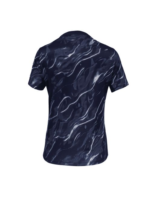 Nike Blue Seattle Reign 2025 Nwsl Short-Sleeve Pre-Match Top
