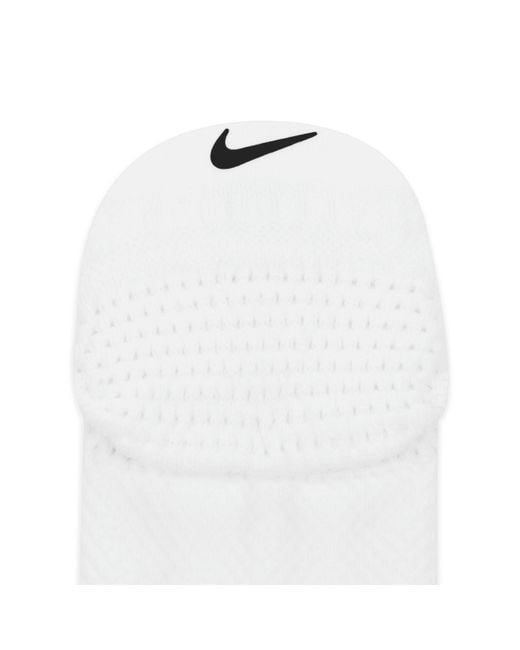 Nike White Unicorn Dri-Fit Adv Cushioned No-Show Socks (1 Pair)