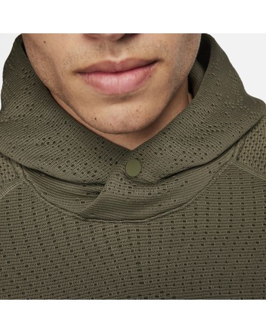 Nike Green Therma-fit Adv Aps Hooded Versatile Top 50% Recycled Polyester for men