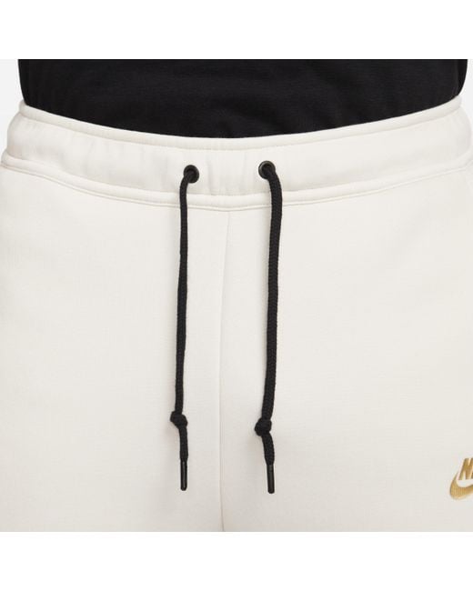 Nike White Sportswear Tech Fleece joggers Cotton for men
