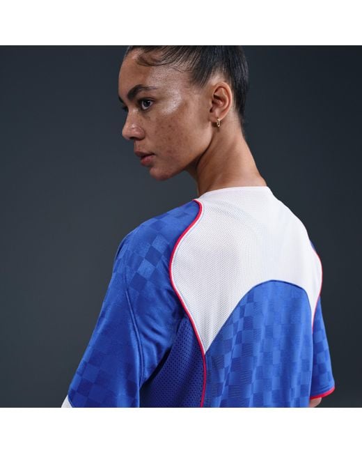 Nike Blue Total 90 Dri-Fit Soccer Jersey for men