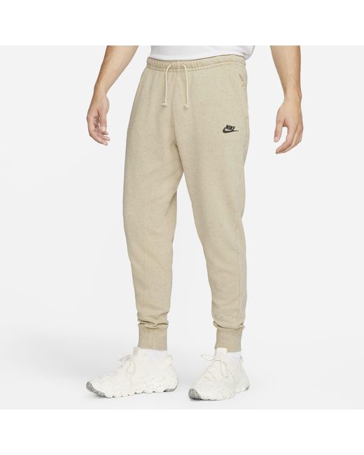 Nike Club Fleece+ Pants in Natural for Men | Lyst