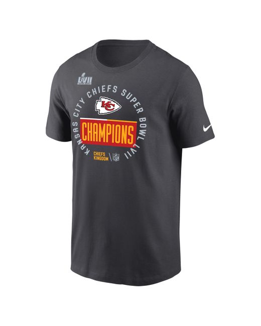 Nike Super Bowl Lvii Champions Trophy (nfl Kansas City Chiefs) T-shirt ...