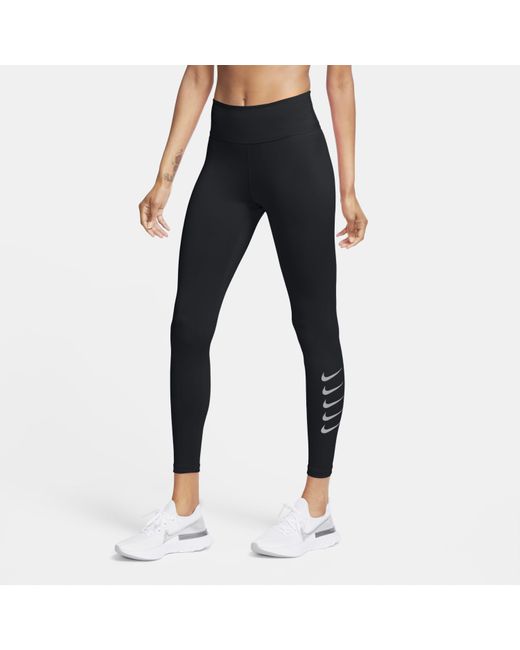 nike swoosh repeat leggings