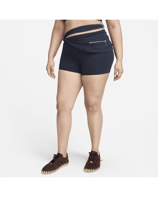 Nike X Jacquemus Gelaagde Shorts in het Blue