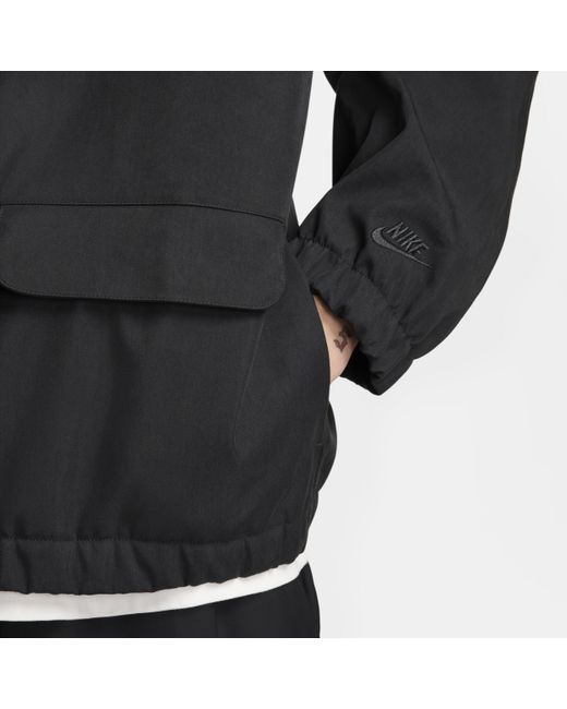 Nike Black Sportswear Tech Pack Storm-fit Cotton Jacket for men