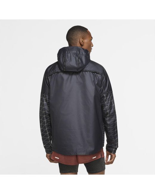 Nike Synthetic Flash Run Division Running Jacket (black) for Men - Lyst