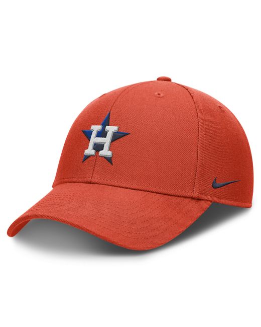 Nike Red Houston Astros Evergreen Club Dri-fit Mlb Adjustable Hat for men
