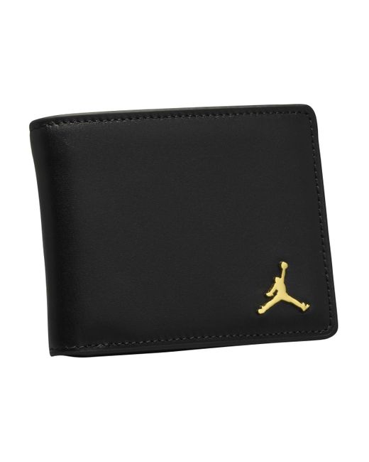 Nike Black Jumpman Ingot Bifold Wallet for men