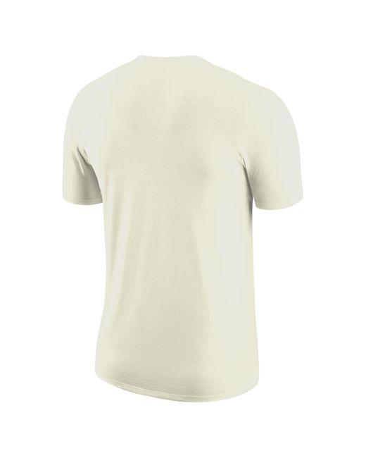 Nike White Miami Heat Essential Nba T-shirt Cotton for men