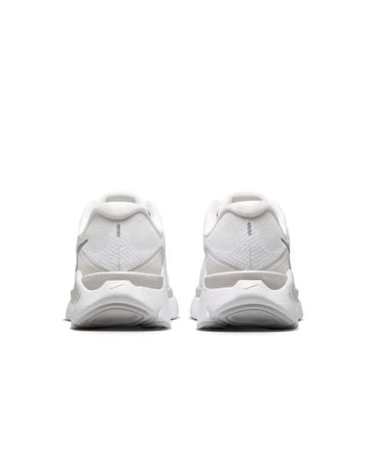 Nike White Structure Plus Road Running Shoes