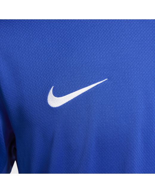 Maglia da calcio replica dri-fit fff (squadra maschile) 2024/25 stadium da uomo di Nike in Blue da Uomo