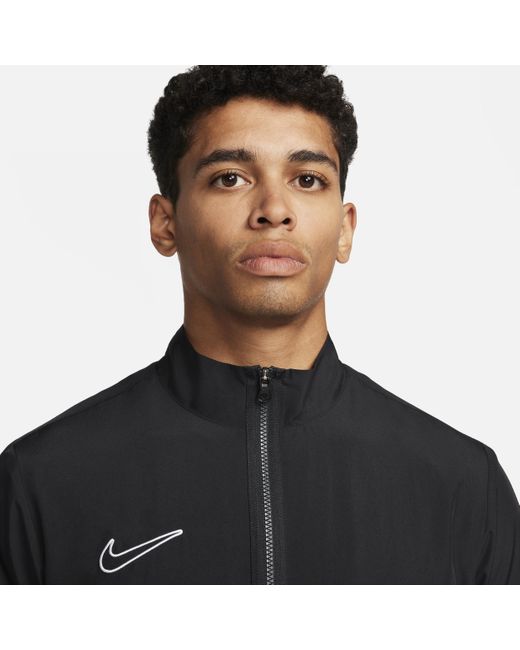 Nike Black Academy Dri-fit Football Jacket Polyester for men