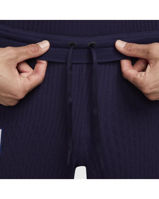 Nike Blue England Strike Elite Dri-fit Adv Football Knit Pants Polyester for men