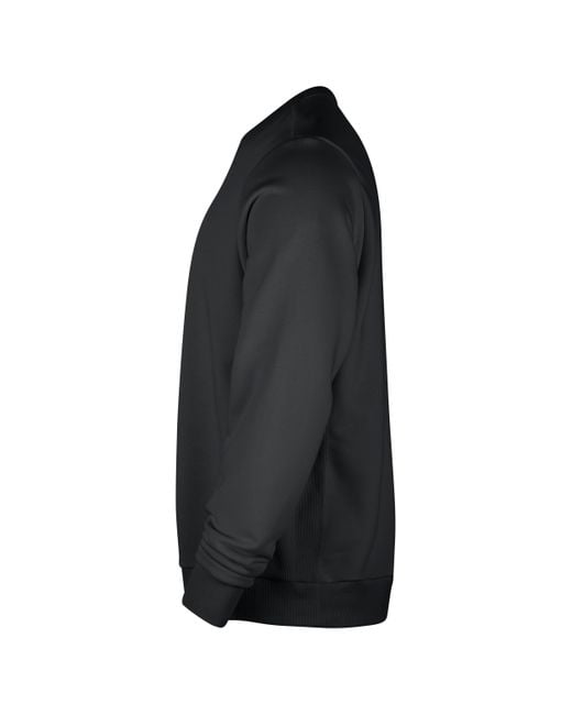 Nike Black New York Knicks Standard Issue Dri-Fit Nba Crew-Neck Sweatshirt for men