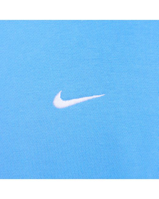 Sweat À Capuche En Tissu Fleece Solo Swoosh Pour Homme Nike pour homme en coloris Blue