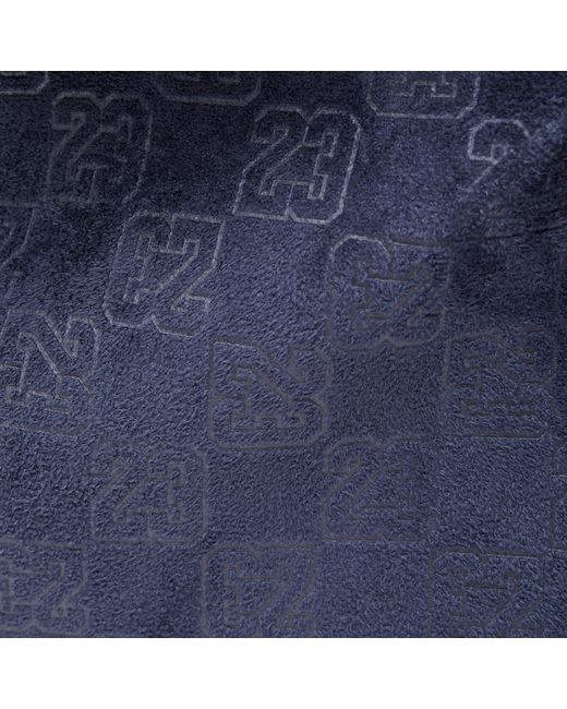 Nike Blue Suede Monogram Backpack (23.5L) for men