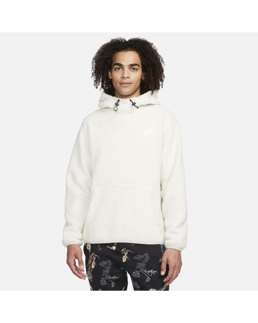 Nike Sportswear Sport Essentials+ Highpile Fleece Pullover Hoodie in