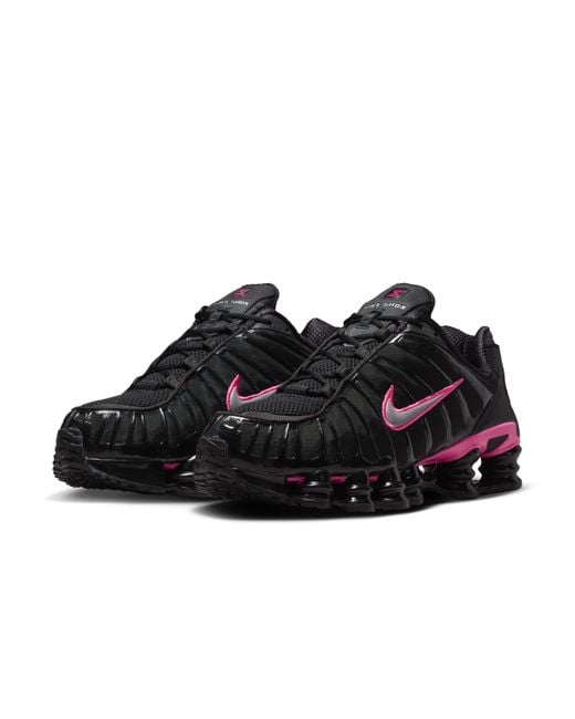 Nike Black Shox Tl Shoes for men