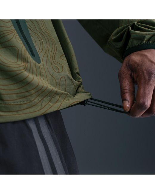 Nike Green Tech Full-Zip Woven Windrunner Jacket for men