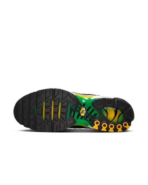 Nike Yellow Air Max Plus Shoes for men