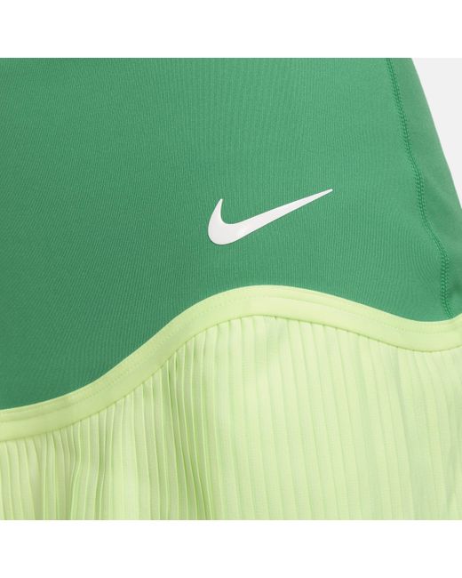 Nike Green Advantage Dri-fit Tennis Skirt Polyester