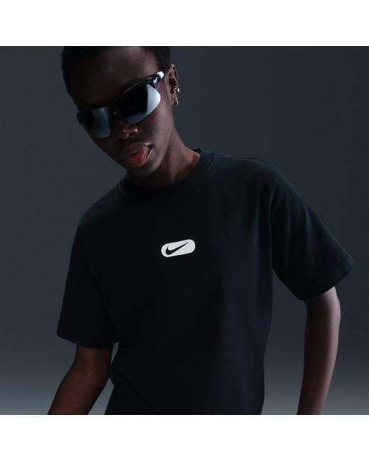 Nike Sportswear Club T-Shirt Met Korte Mouwen Voor in het Blue
