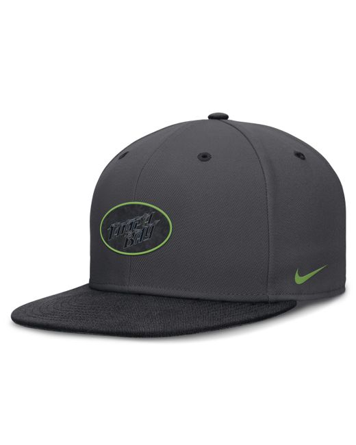 Nike Tampa Bay Rays City Connect True Drifit Mlb Fitted Hat in Black for Men Lyst