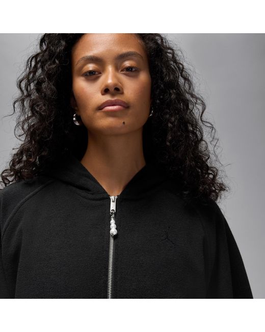 Nike Black Flight Fleece Full-Zip Hoodie
