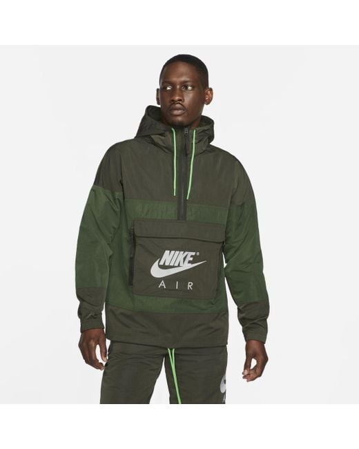 Nike Air Unlined Anorak in Green for Men | Lyst