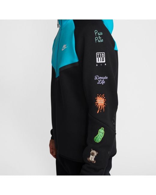 Nike Blue Sportswear Tech Fleece X Doernbecher Freestyle Full-Zip Hoodie for men