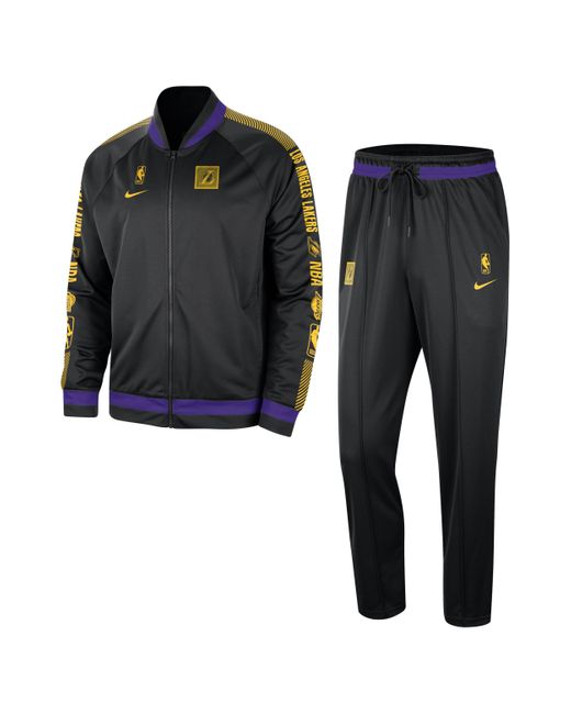 Nike Los Angeles Lakers Starting 5 Dri-fit Nba-trainingspak in het Black voor heren