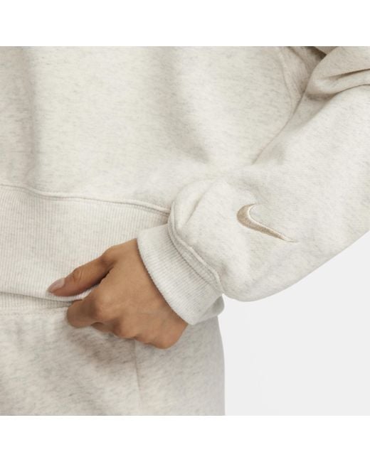 Nike Plus Size Active Sportswear Club 1/2-Zip Fleece Sweatshirt