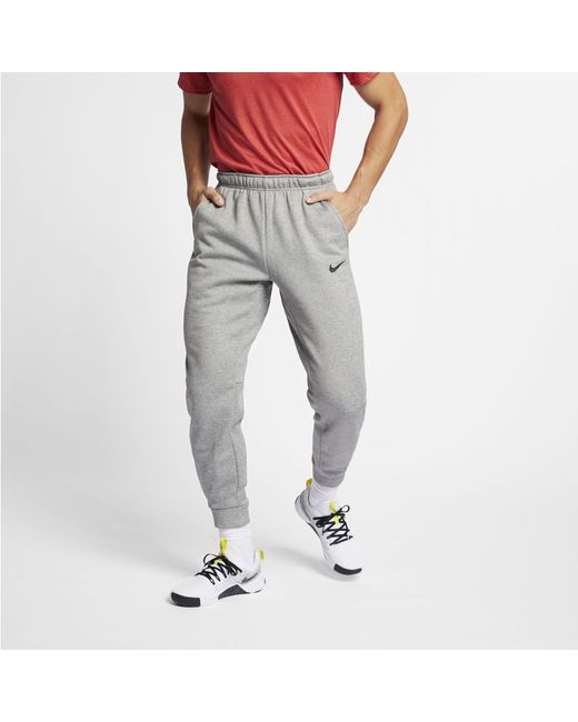 Nike Synthetic Therma-fit Tapered Training Trousers Grey in Grey for Men -  Save 31% | Lyst UK