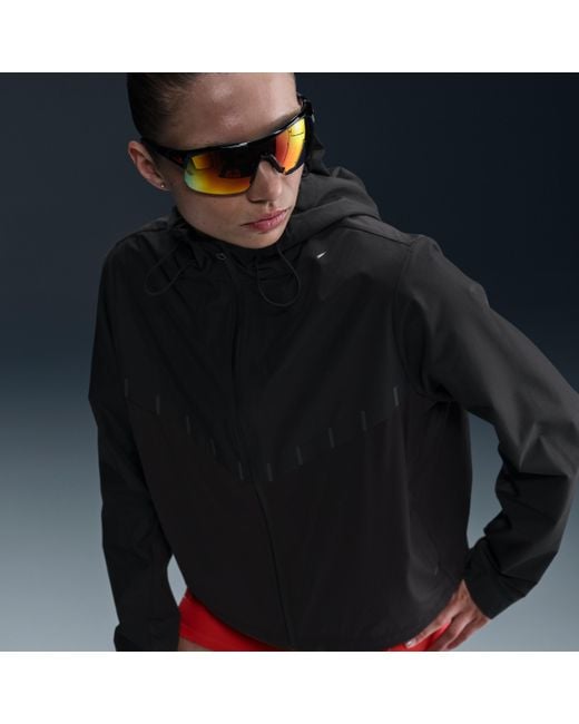 Nike Blue Aeroswift Aerogami Storm-Fit Running Jacket