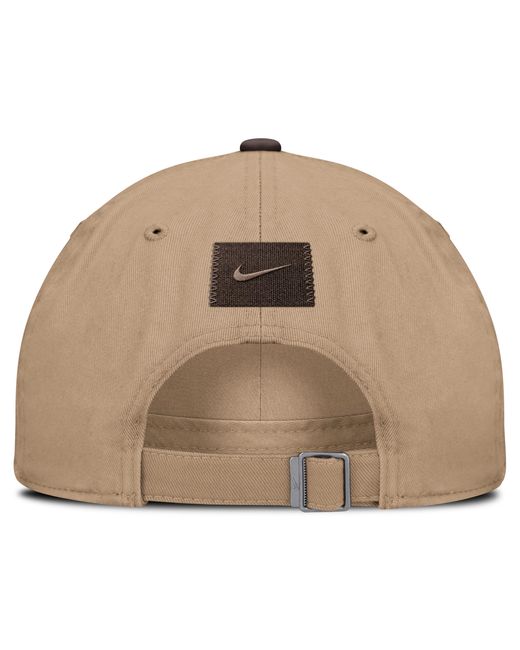 Nike Natural Atlanta Braves Statement Mlb Adjustable Hat for men