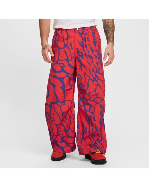 Nike Project F.R.O.G. Parachutebroek Voor in het Red voor heren