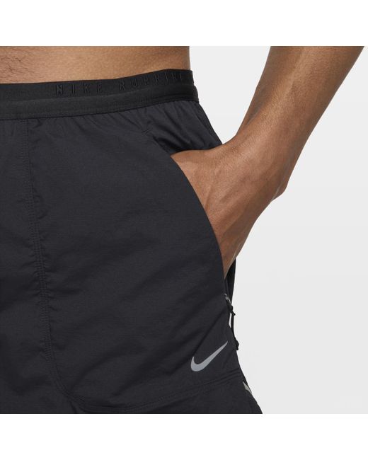 Nike Blue Running Division '10Cm (Approx.) Dri-Fit Adv 2-In-1 Running Shorts for men