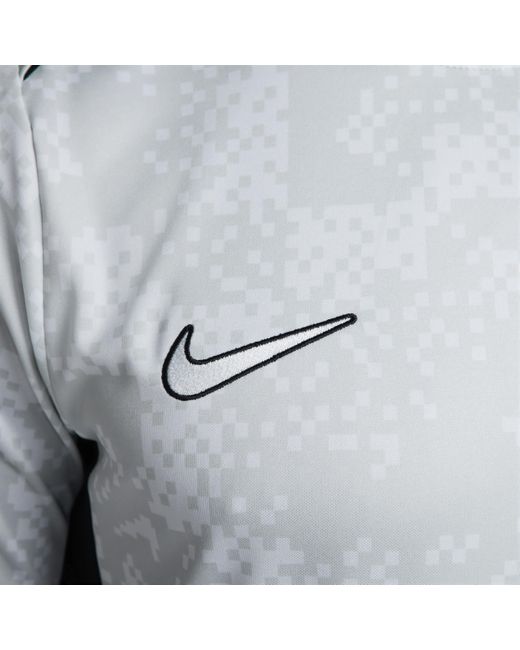 Maglia da calcio dri-fit a manica corta con grafica academy pro di Nike in White da Uomo