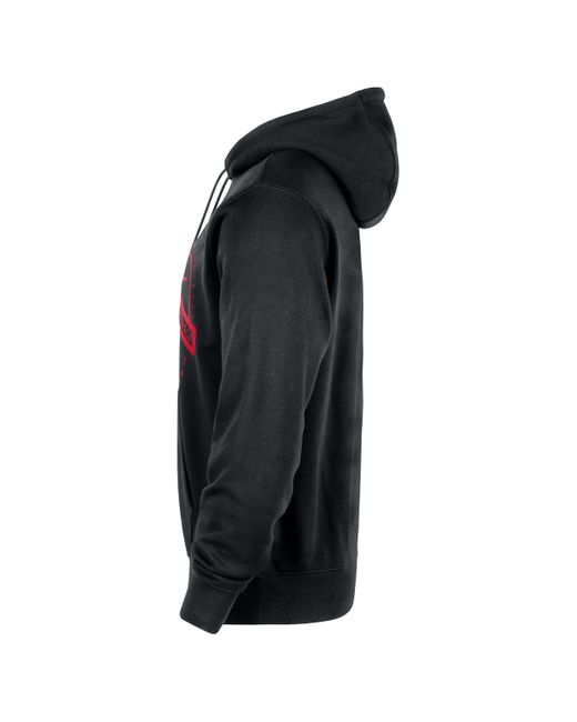 Nike Black Portland Trail Blazers Club Nba Practice Pullover Hoodie for men