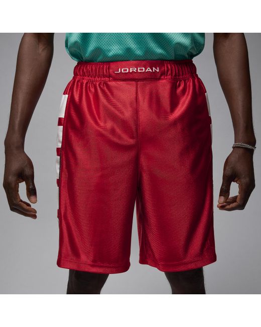 Nike Red Nike Brooklyn Cat Scratch Shorts for men