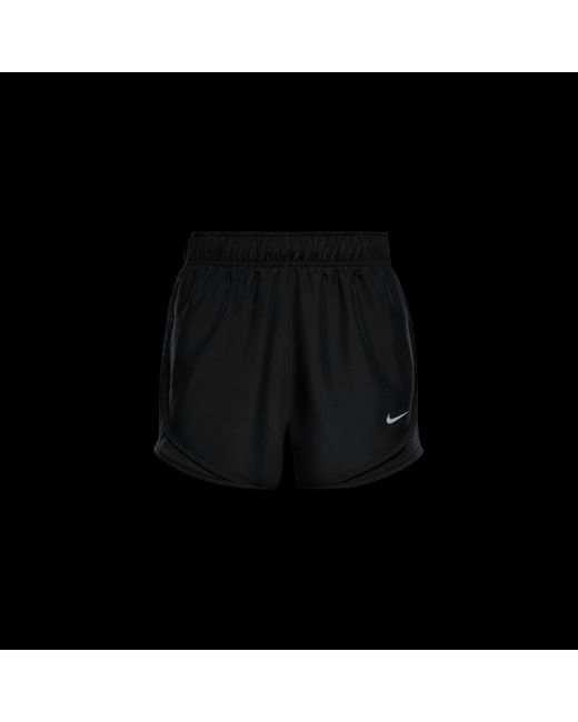 Nike Blue Tempo Dri-Fit Mid-Rise Brief-Lined Running Shorts
