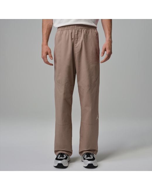 Nike Brown Essentials Woven Pants for men